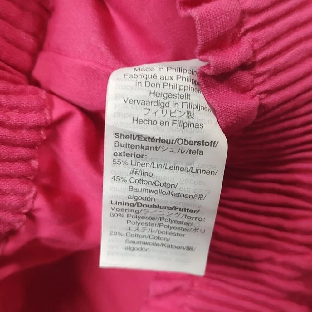 J. Crew Women's Pink Berry Scalloped Sidewalk Skirt Size 2